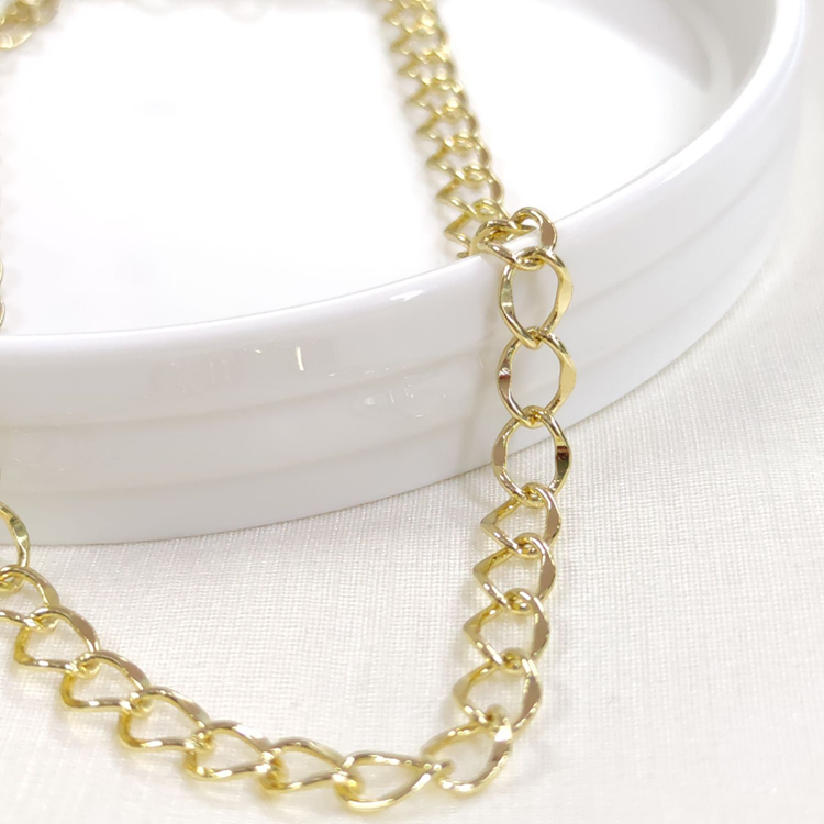 XUPING 6 MM HALKA ZİNCİR 45 CM KOLYE GOLD