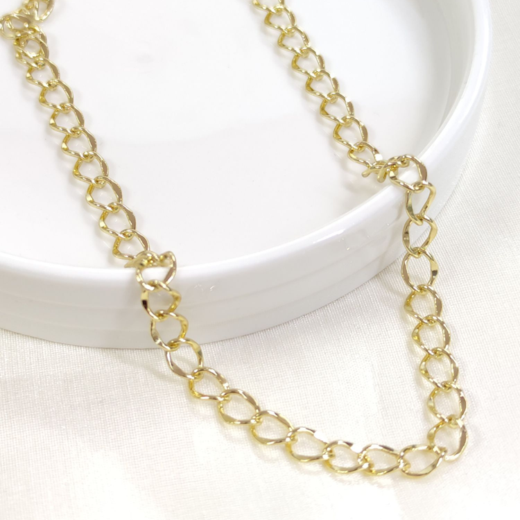 XUPING 6 MM HALKA ZİNCİR 45 CM KOLYE GOLD