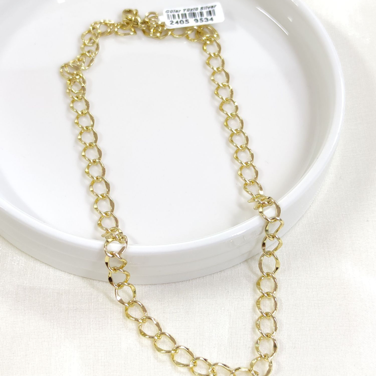XUPING 6 MM HALKA ZİNCİR 45 CM KOLYE GOLD