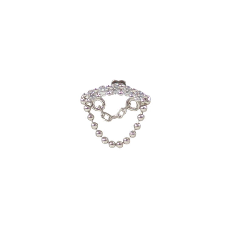 SALLANTILI SIRATAŞ GÜMÜŞ TRAGUS PIERCING