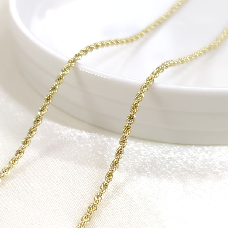 XUPING 2 MM BURGU HALAT ZİNCİR 60 CM KOLYE GOLD