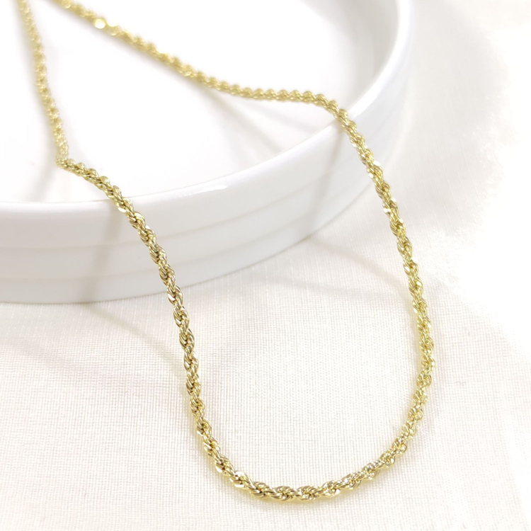 XUPING 2 MM BURGU HALAT ZİNCİR 60 CM KOLYE GOLD
