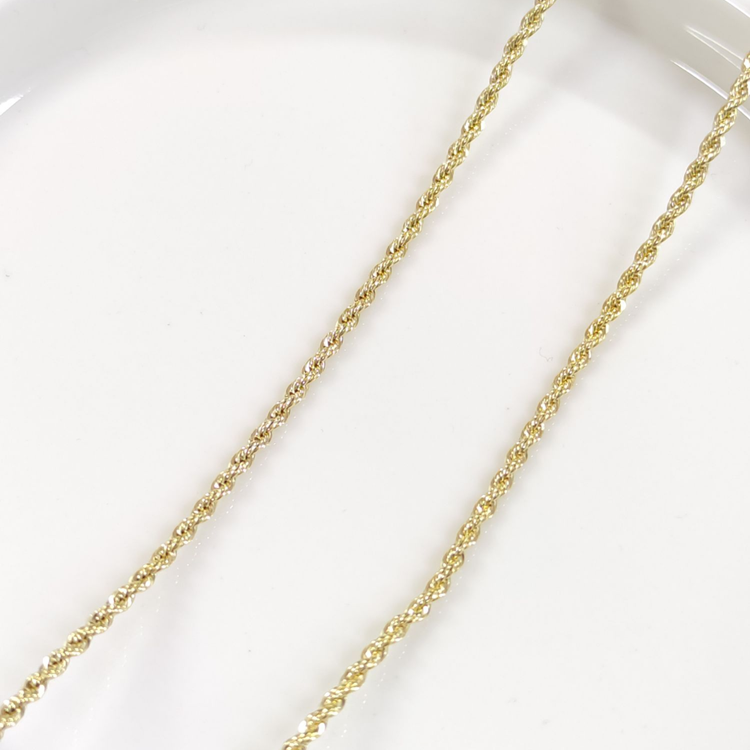 XUPING 2 MM BURGU HALAT ZİNCİR 60 CM KOLYE GOLD