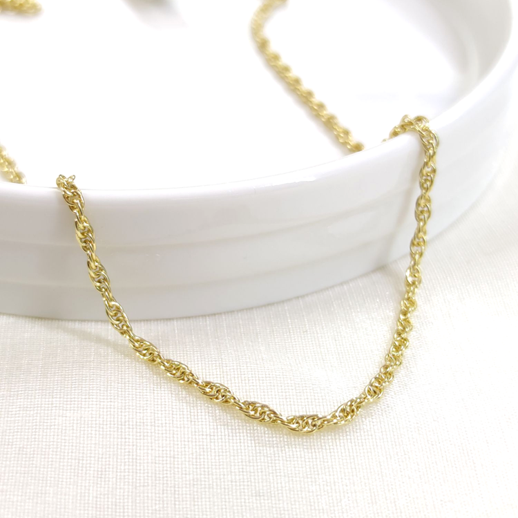 XUPING 2 MM SİNGAPUR ZİNCİR 45 CM KOLYE GOLD