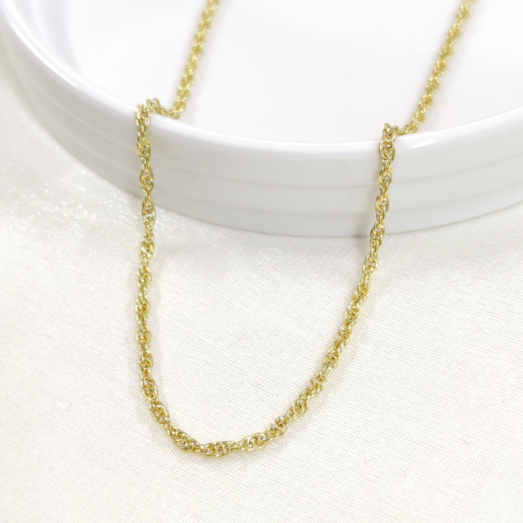XUPING 2 MM SİNGAPUR ZİNCİR 45 CM KOLYE GOLD
