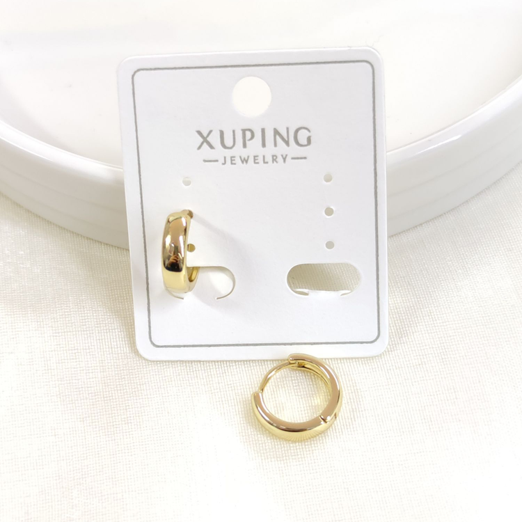 XUPING 11X4 MM DÜZ HALKA KÜPE GOLD