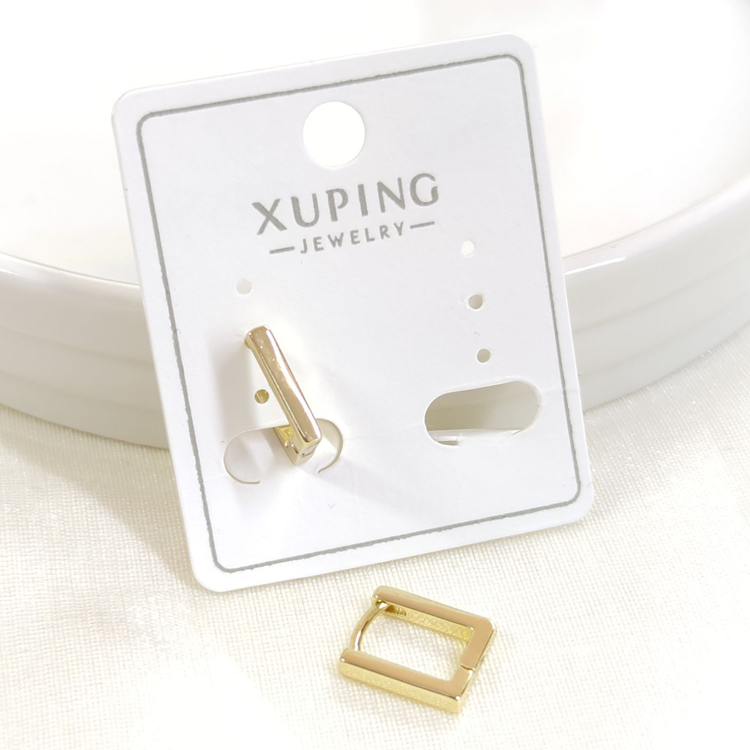 XUPING 9X6 MM ATAÇ HALKA KÜPE GOLD