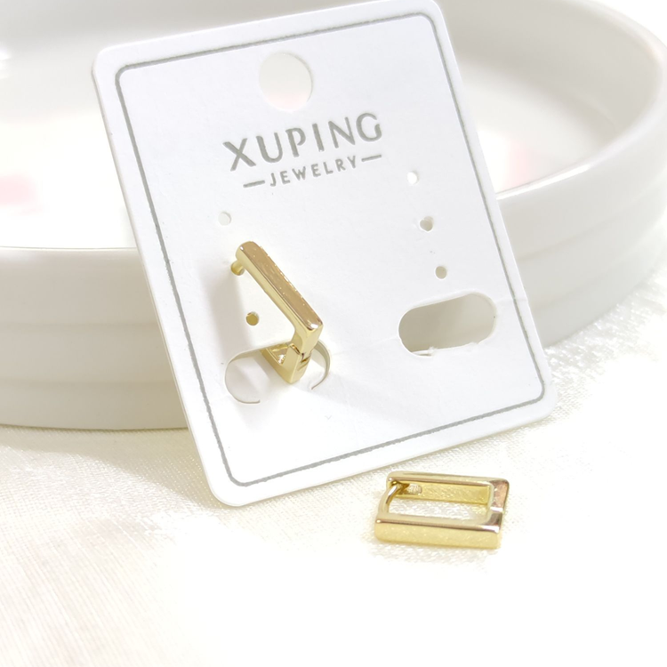 XUPING 9X6 MM ATAÇ HALKA KÜPE GOLD