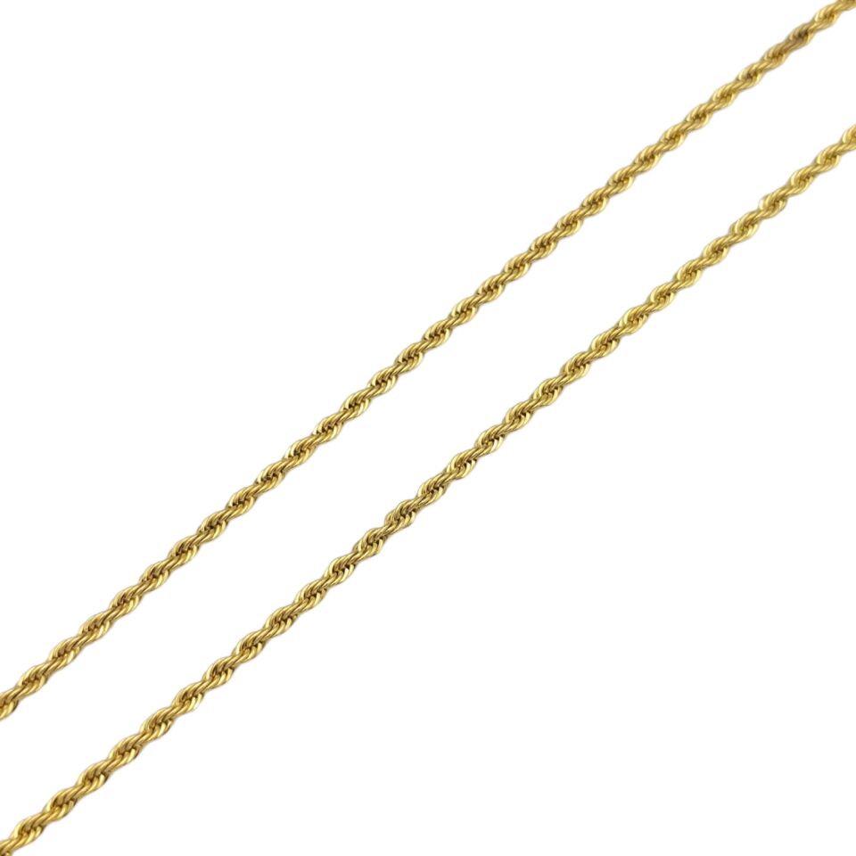 ÇELİK 76 CM BURGU HALAT ZİNCİR 2,5 MM KALINLIK