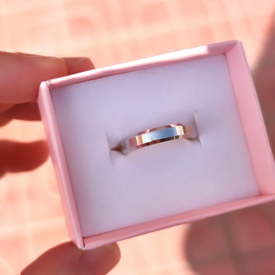 3 MM KLASİK KESİKLİ DÜZ GÜMÜŞ ALYANS 22 - RODYUM BEYAZ