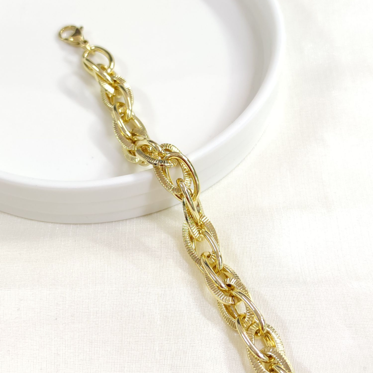 XUPING HALKALI HALLOW BİLEKLİK GOLD 20 CM