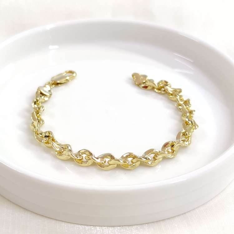 XUPING ZİNCİR HALLOW BİLEKLİK GOLD 20 CM