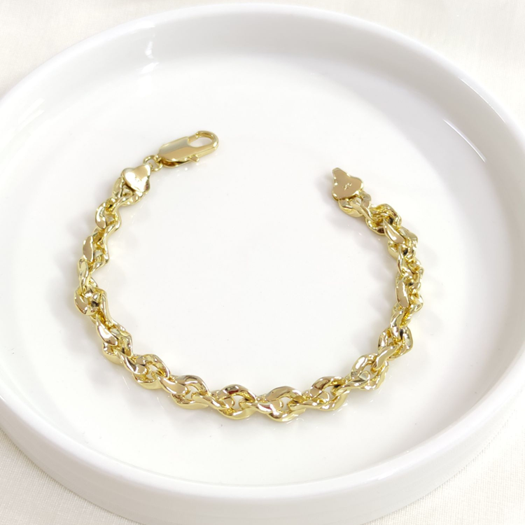 XUPING ZİNCİR HALLOW BİLEKLİK GOLD 20 CM