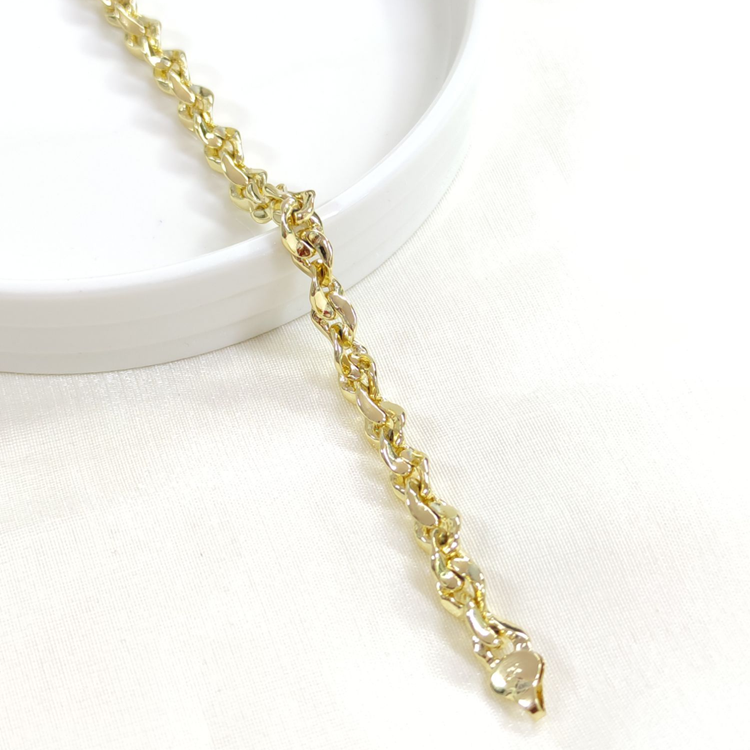 XUPING ZİNCİR HALLOW BİLEKLİK GOLD 20 CM