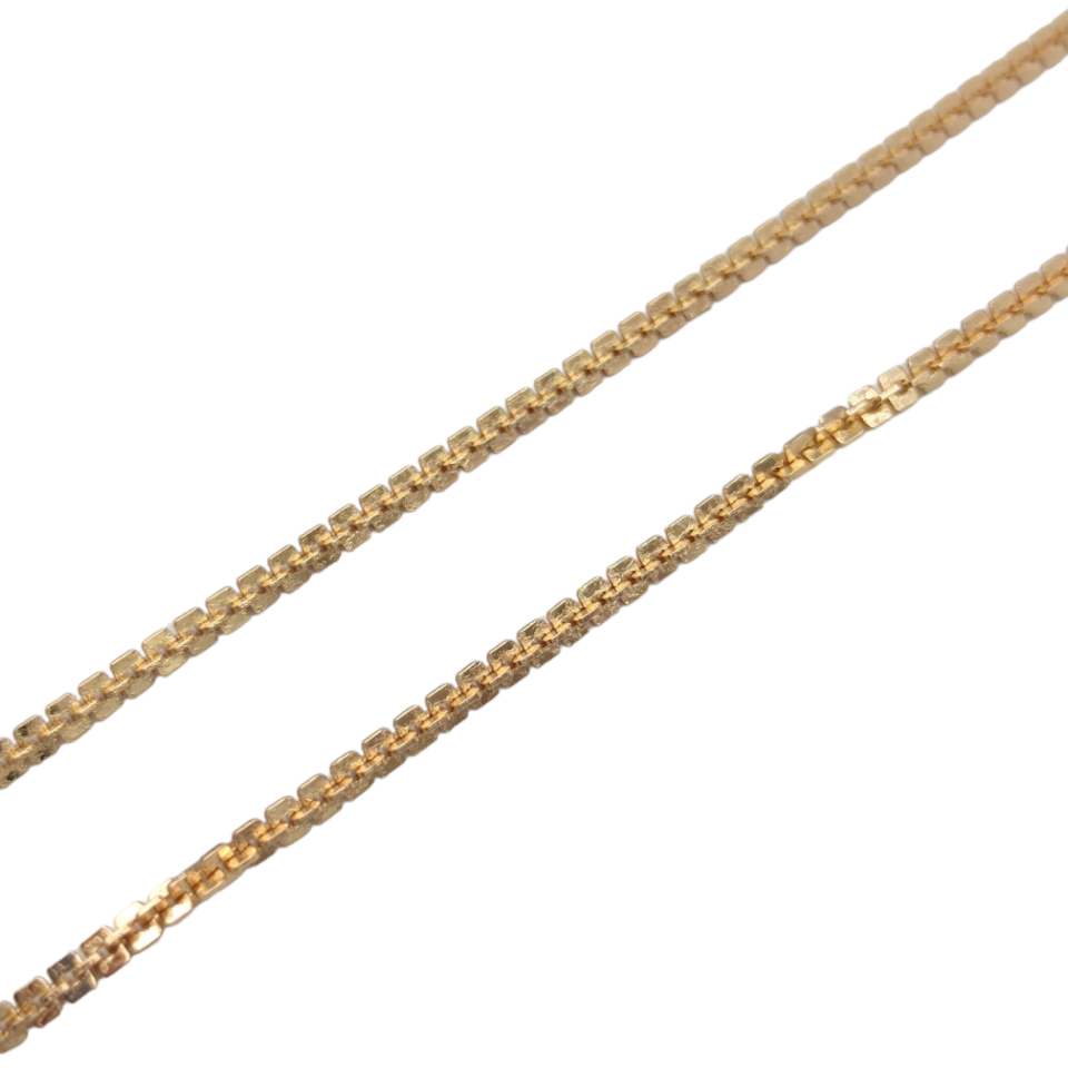 XUPING KÜP DETAY ZİNCİR KOLYE 50 CM ROSE