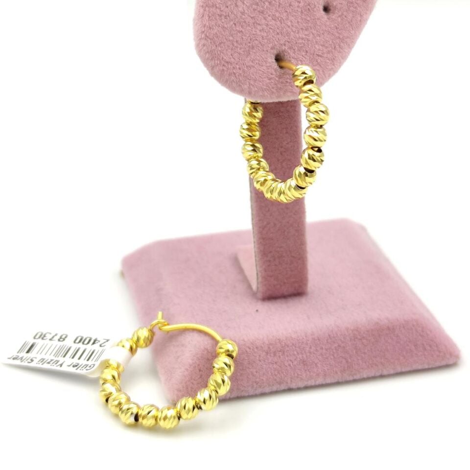 20 MM DORİCA GÜMÜŞ HALKA KÜPE
