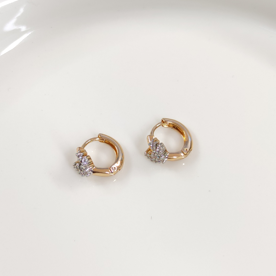 XUPING 9 MM KALP HALKA KÜPE ROSE