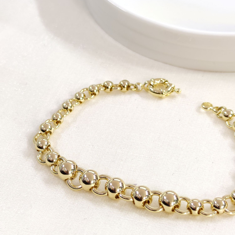 XUPING HALKALI TOP BİLEKLİK GOLD 19 CM