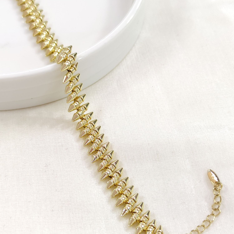 XUPING 10 MM OK BİLEKLİK GOLD 18+3 CM