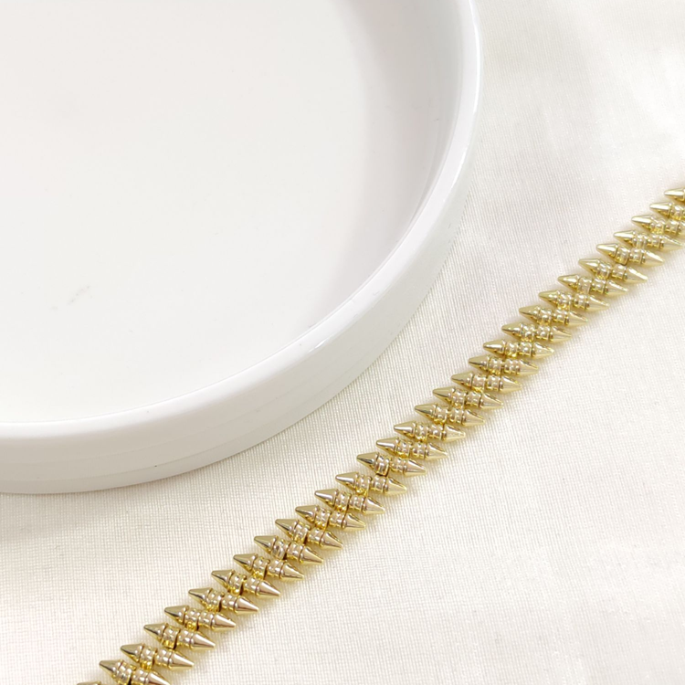 XUPING 10 MM OK BİLEKLİK GOLD 18+3 CM