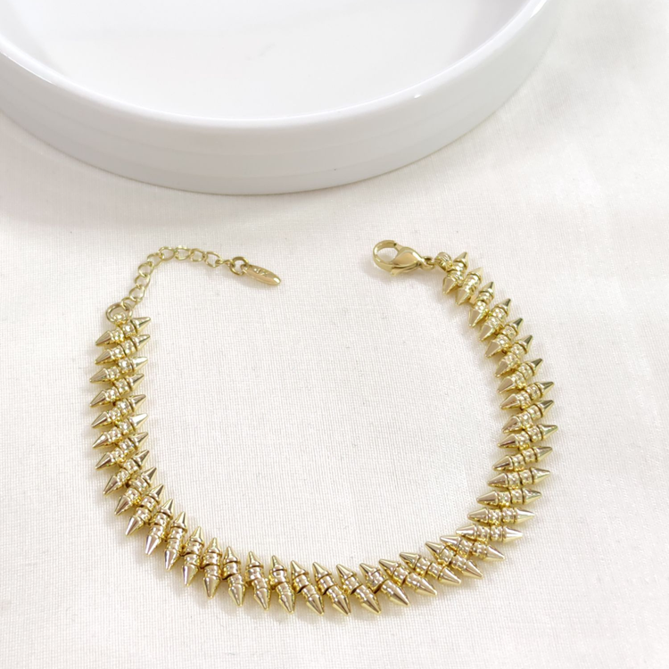 XUPING 10 MM OK BİLEKLİK GOLD 18+3 CM