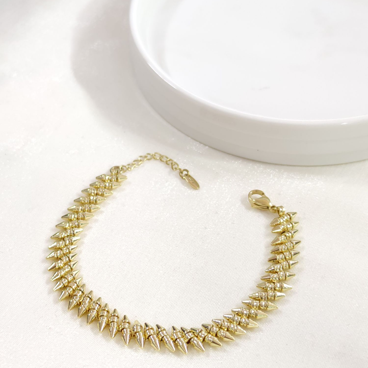 XUPING 10 MM OK BİLEKLİK GOLD 18+3 CM