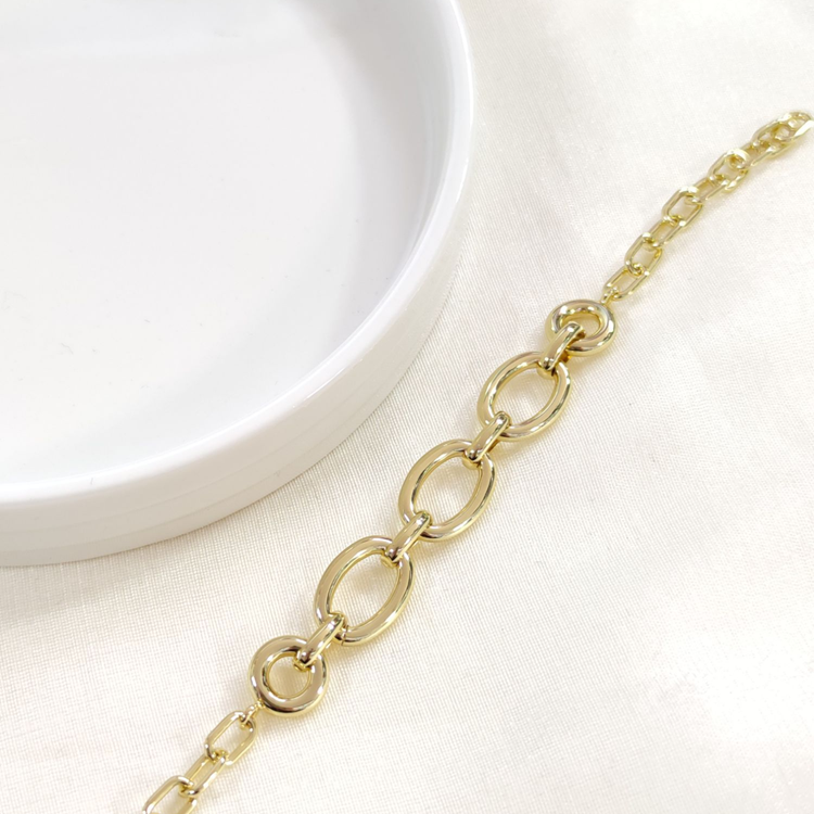 XUPING HALKALI BİLEKLİK GOLD 19 CM