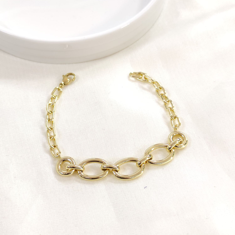XUPING HALKALI BİLEKLİK GOLD 19 CM