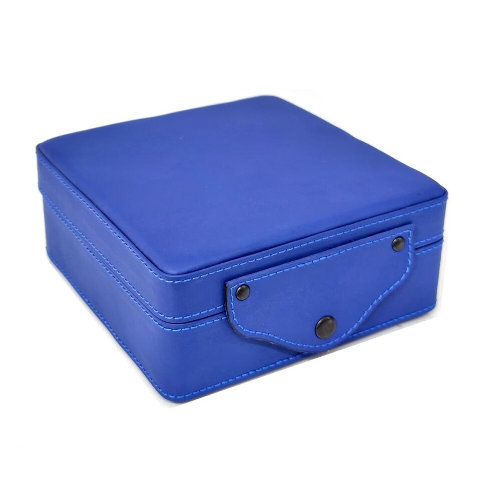 ORGANİZER KALİTELİ TAKI KUTUSU MAVİ - STD