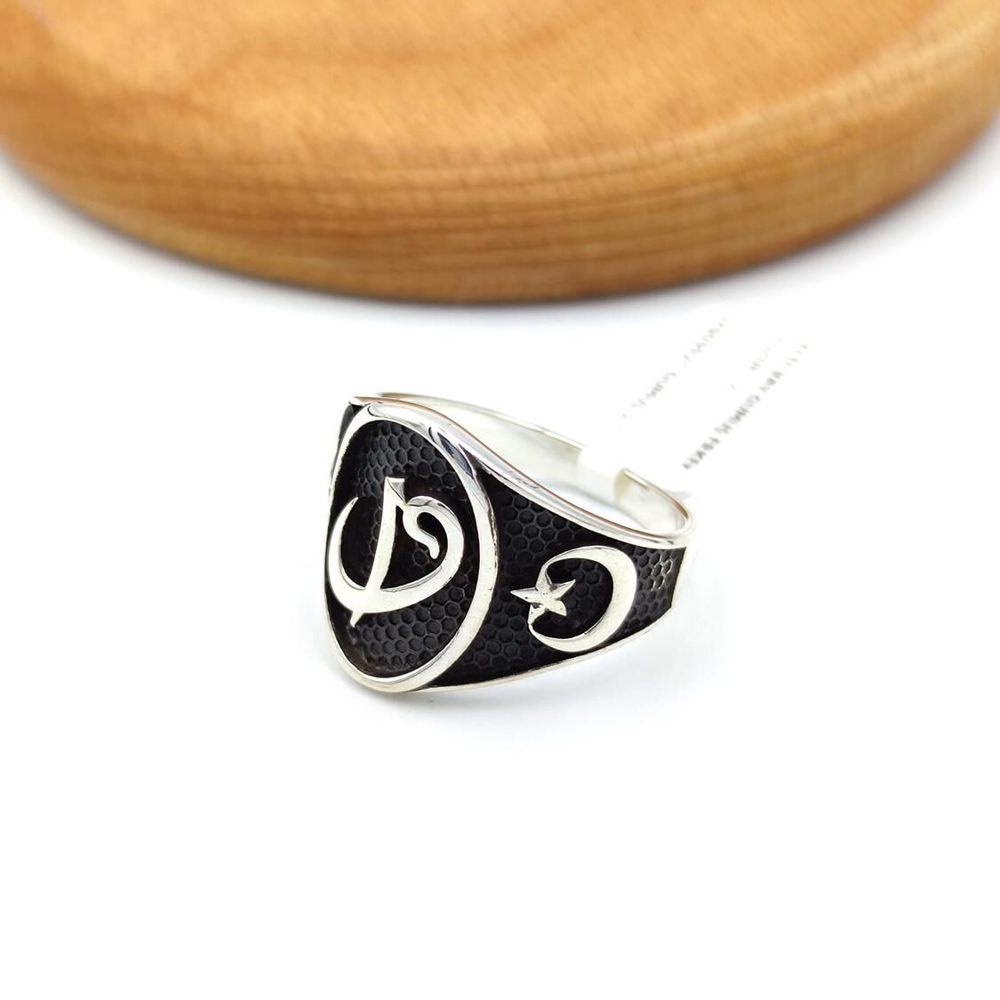 ELİF VAV GÜMÜŞ ERKEK YÜZÜK GÜMÜŞ - 24