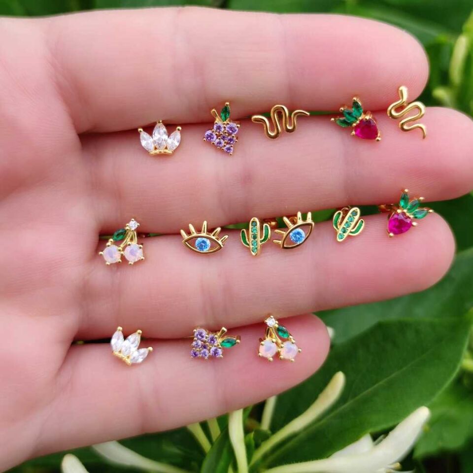 YILAN GÜMÜŞ TRAGUS   PIERCING