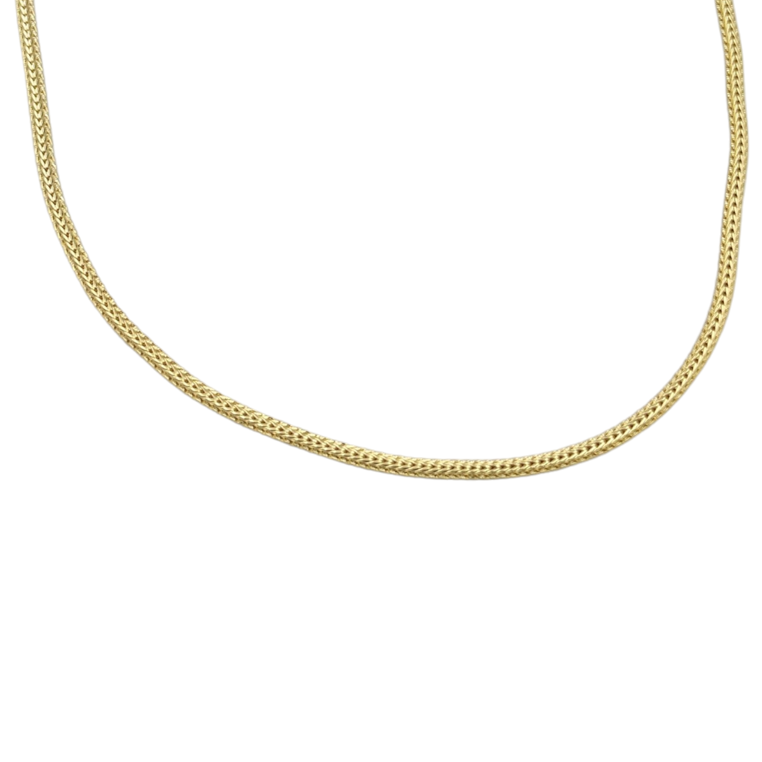 XUPING 45 CM YASSI MODEL ZİNCİR KOLYE GOLD