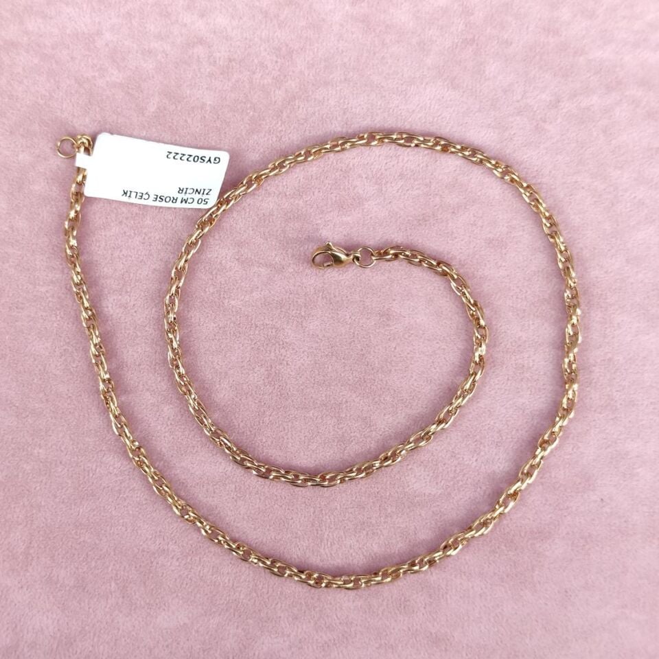 50 CM ROSE ÇELİK ZİNCİR