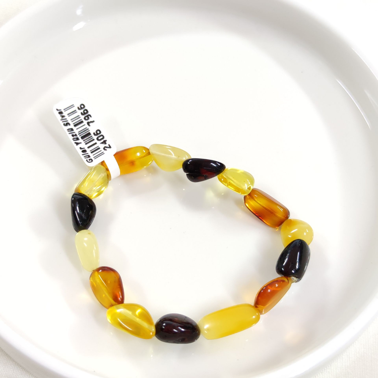 YETİŞKİN KEHRİBAR ORJİNAL DOĞAL TAŞ BİLEKLİK