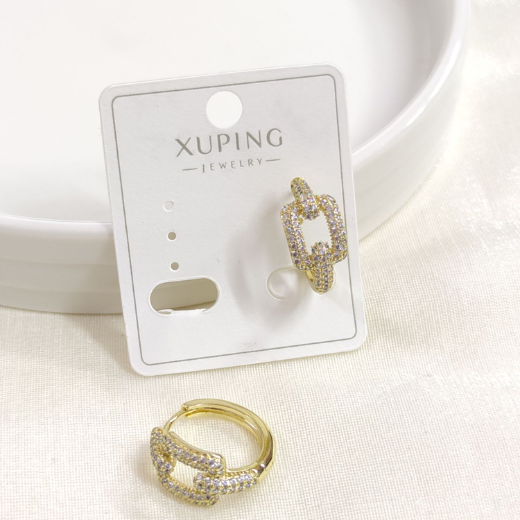 XUPING TAŞLI KEMER 14 MM HALKA KÜPE GOLD