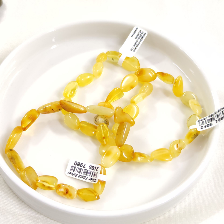 YETİŞKİN KEHRİBAR ORJİNAL DOĞAL TAŞ BİLEKLİK