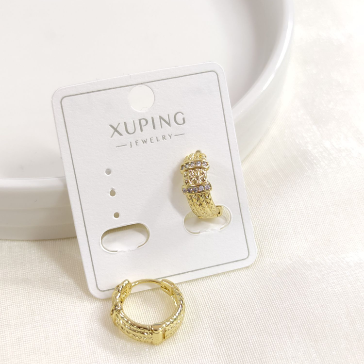 XUPING 12 MM HALKA KÜPE GOLD