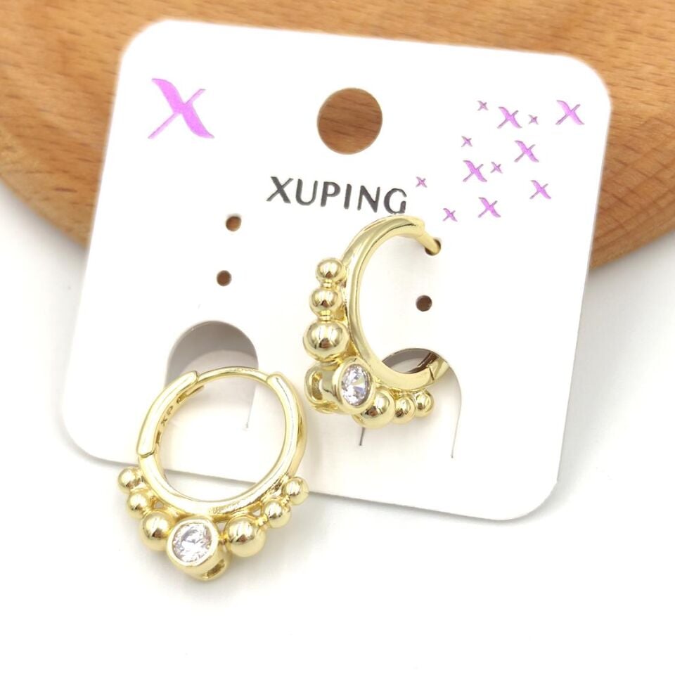 XUPING TAŞLI PRENSES HALKA KÜPE