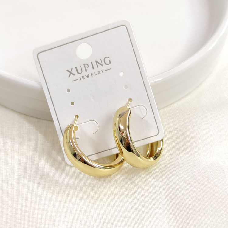 XUPING 20 MM DÜZ HALKA KÜPE GOLD