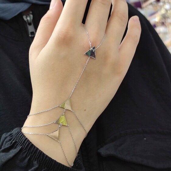 ÜÇGEN GÜMÜŞ ŞAHMERAN