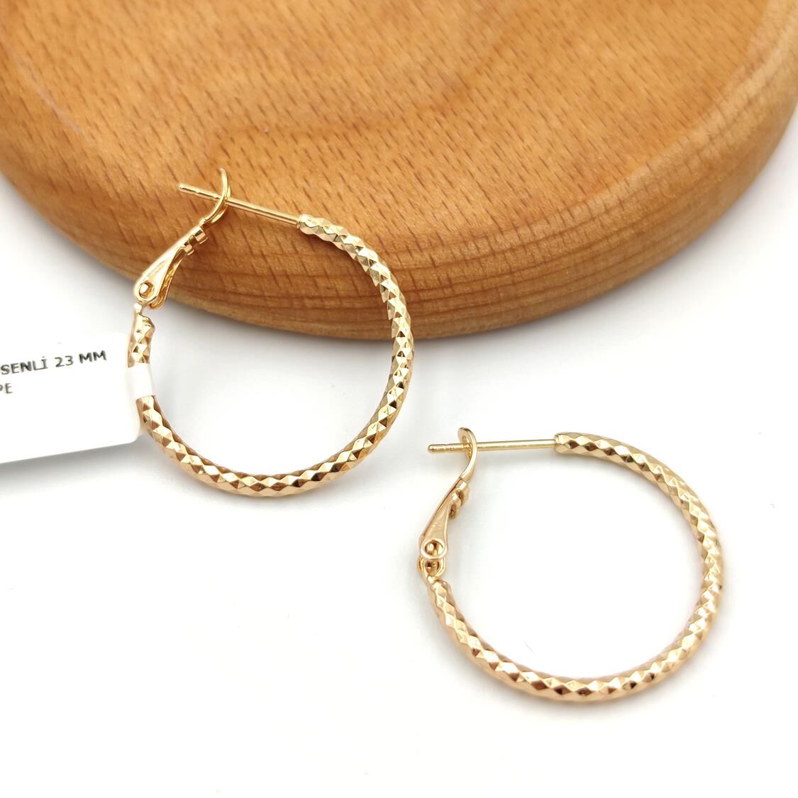 XUPING DESENLİ 23 MM HALKA KÜPE