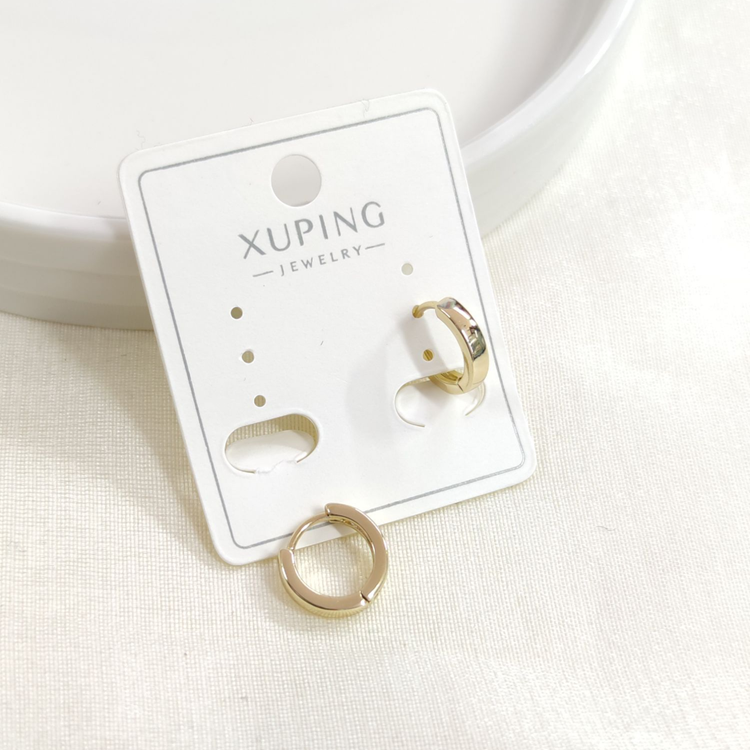 XUPING 9 MM DÜZ HALKA KÜPE GOLD