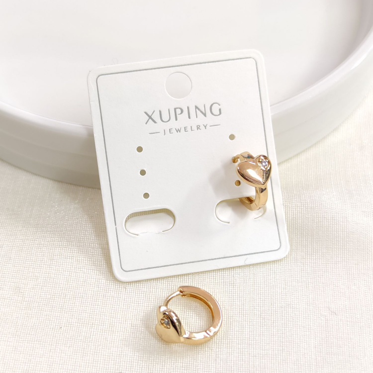 XUPING 10 MM KALP HALKA KÜPE ROSE