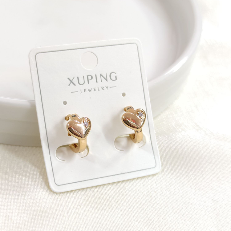 XUPING 10 MM KALP HALKA KÜPE ROSE