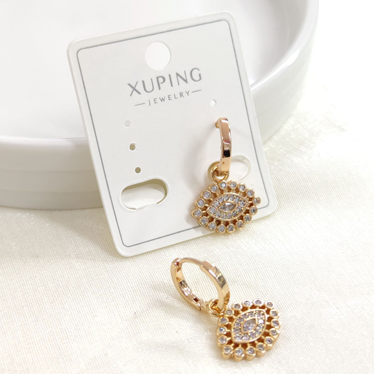 XUPING 11 MM GÖZ HALKA KÜPE ROSE