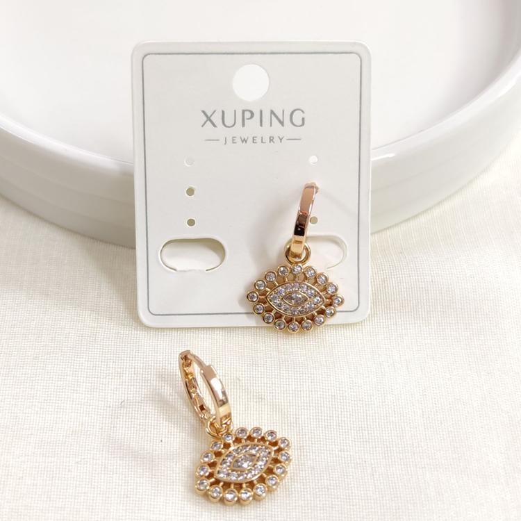 XUPING 11 MM GÖZ HALKA KÜPE ROSE