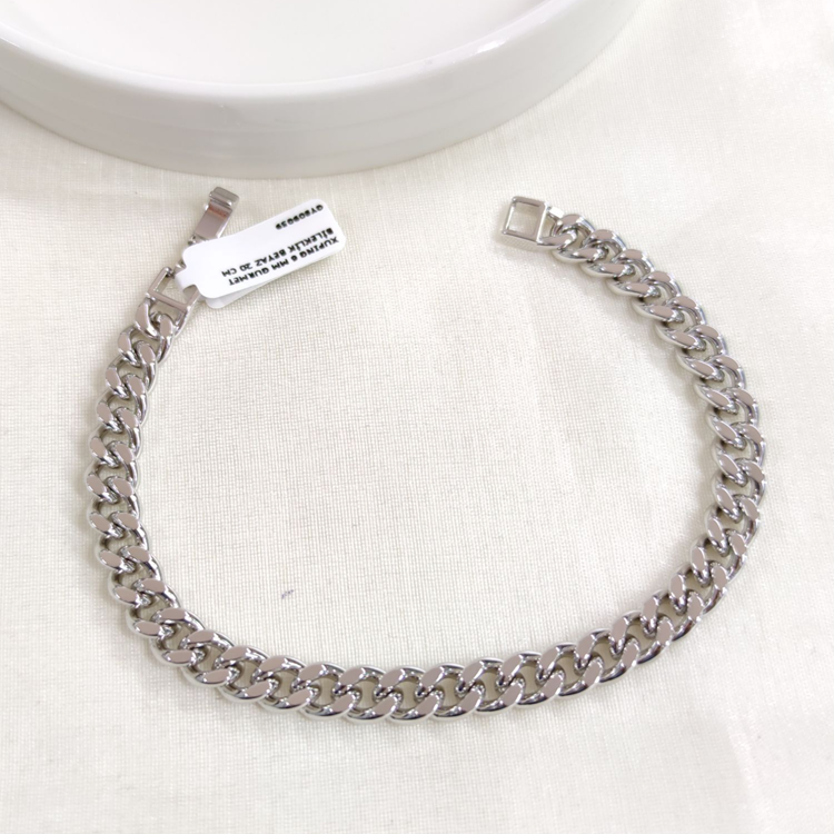 XUPING 6 MM GURMET BİLEKLİK BEYAZ 20 CM