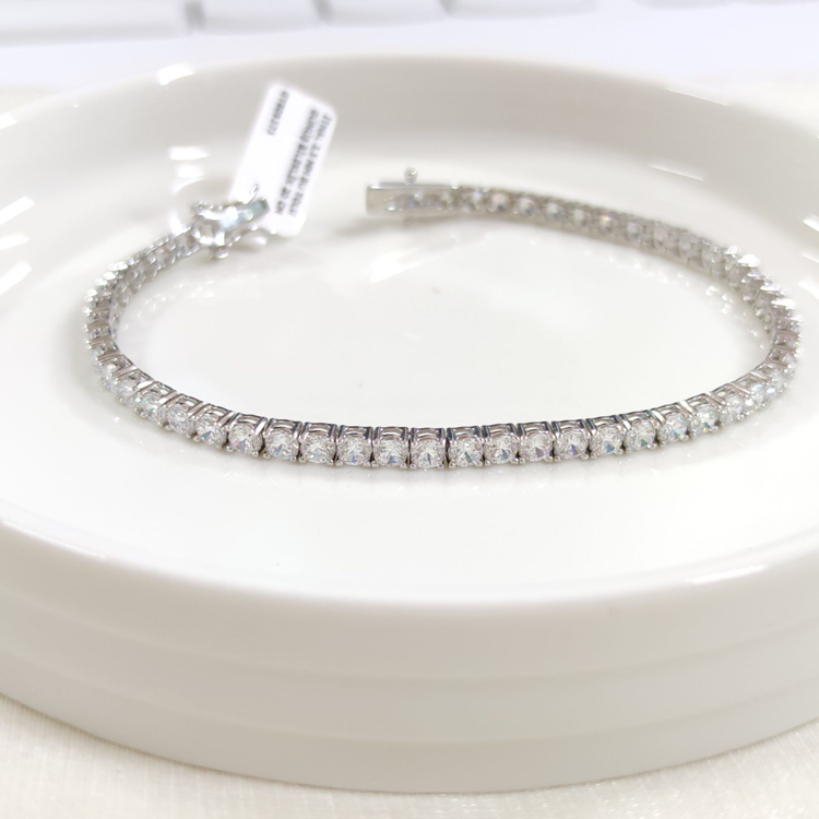 İTHAL 3,5 MM SU YOLU GÜMÜŞ BİLEKLİK 20 CM