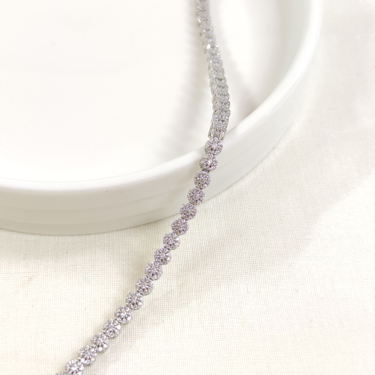 İTHAL 4 MM YUVARLAK SU YOLU GÜMÜŞ BİLEKLİK 18 CM