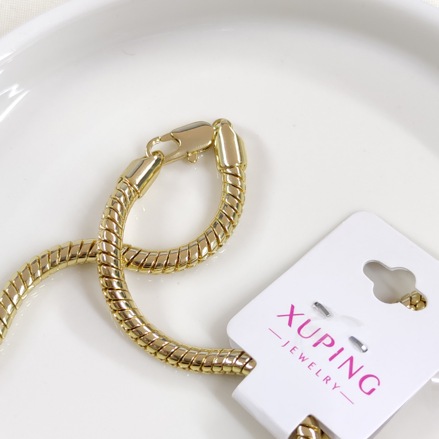 XUPING 5 MM 60 CM BORU ZİNCİR KOLYE GOLD